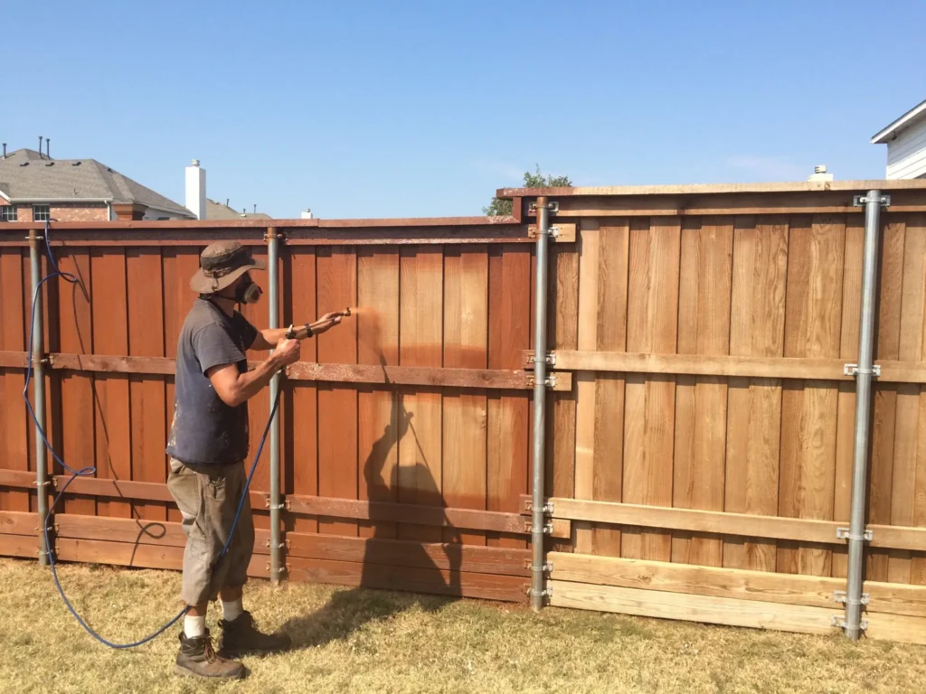 Fence Staining Services in Frisco, TX | Best Fencing Contractor