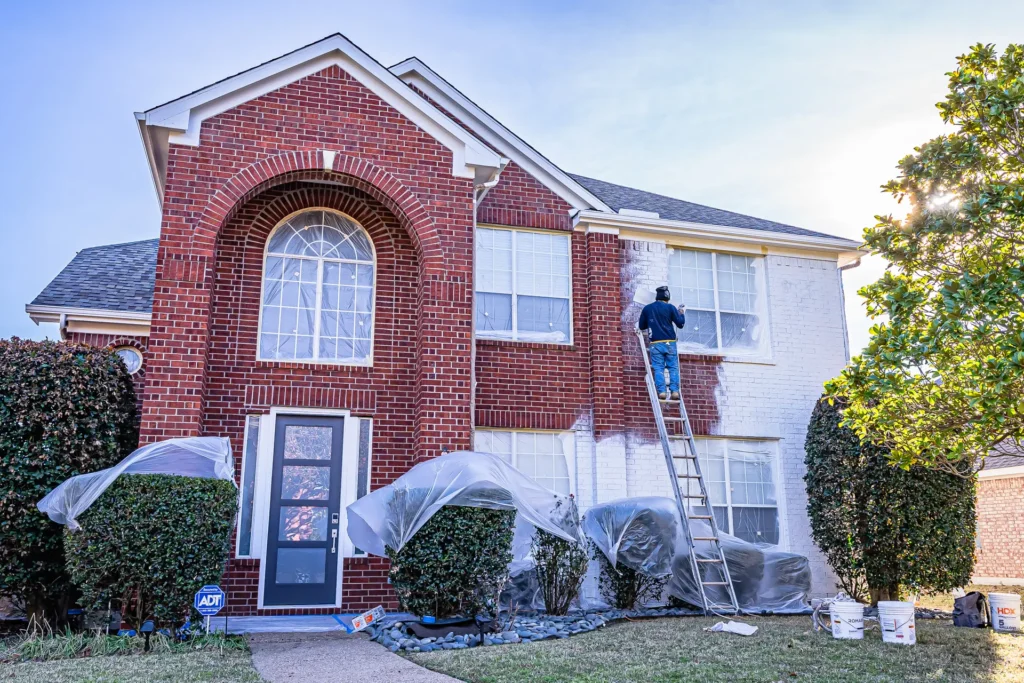 Exterior Brick Painting Services