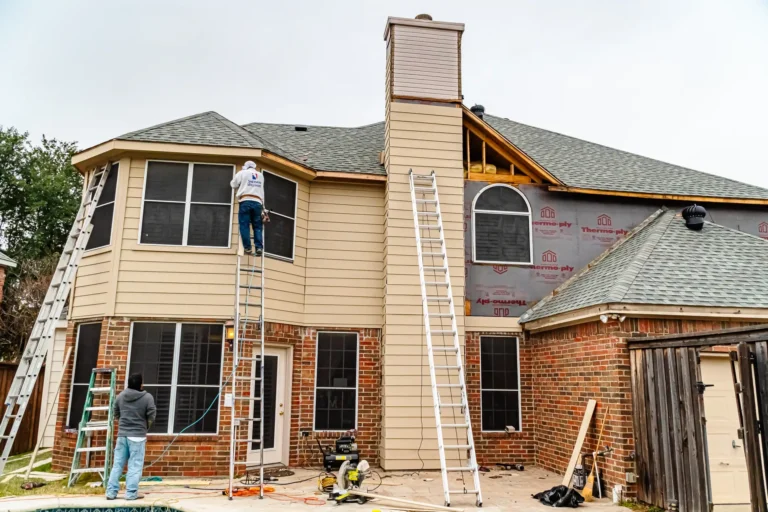 exterior panting and siding