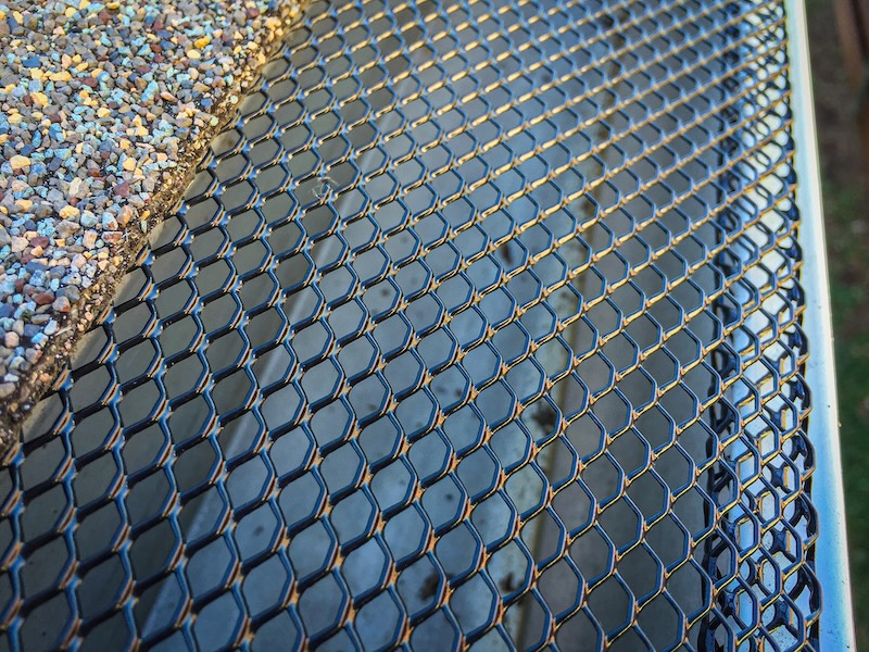 metal leaf guards