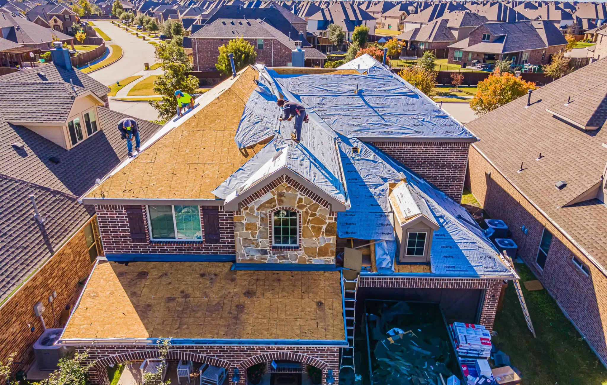 Hail Damage Roof Inspection